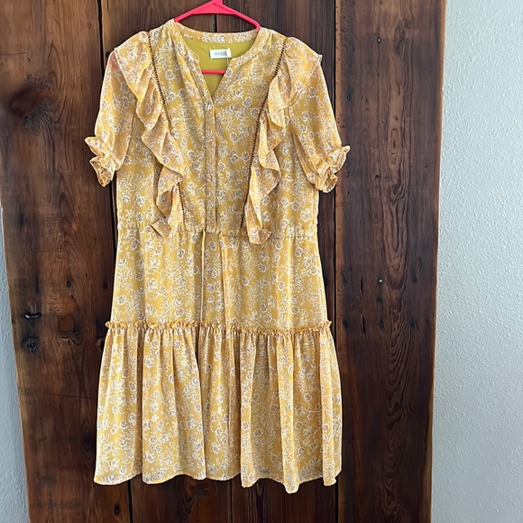 Roolee Dresses & Skirts - Roolee 1989 Paisley Print Button Dress